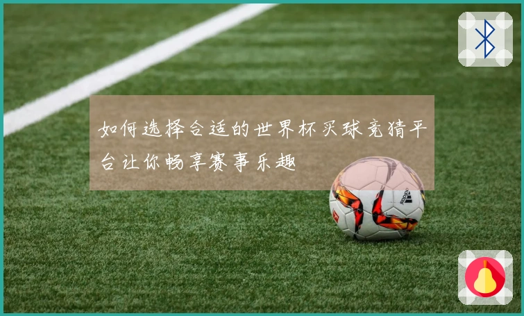 如何选择合适的世界杯买球竞猜平台让你畅享赛事乐趣
