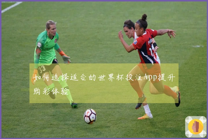 如何选择适合的世界杯投注App提升购彩体验